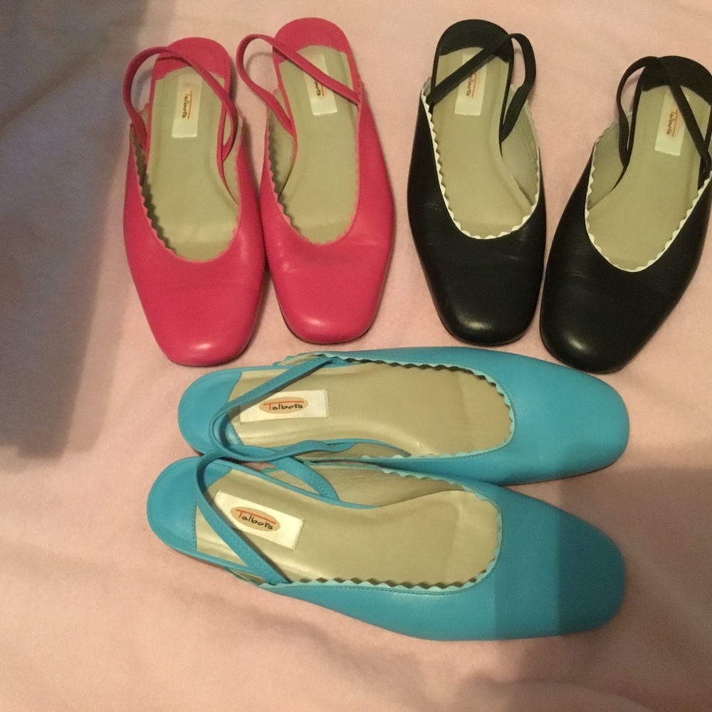 Talbots shoes lot of 3